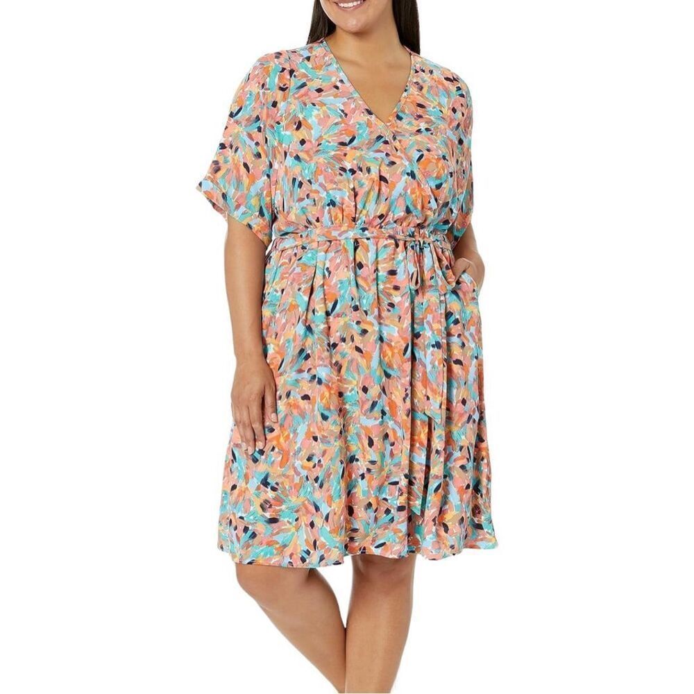 NWT NIC+ZOE Women's‎ Punchy Petals Dress 3X